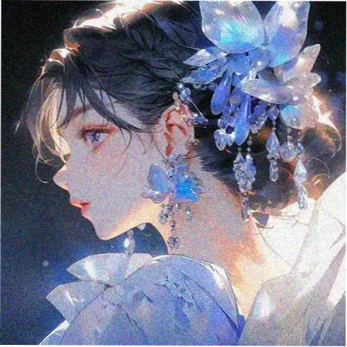 留言用户林小满的头像插画